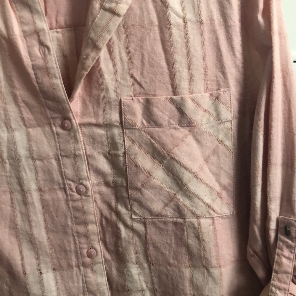 Pink Button Down - Picture 2 of 2